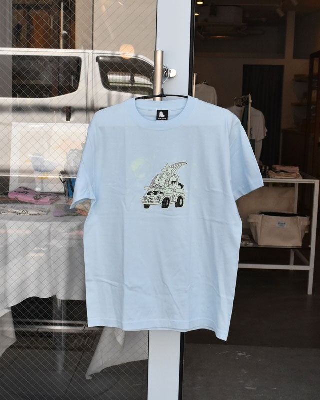 GLOW CASPER(グロウキャスパー) / DRIVE Tシャツ -BLUE【バーンストア】