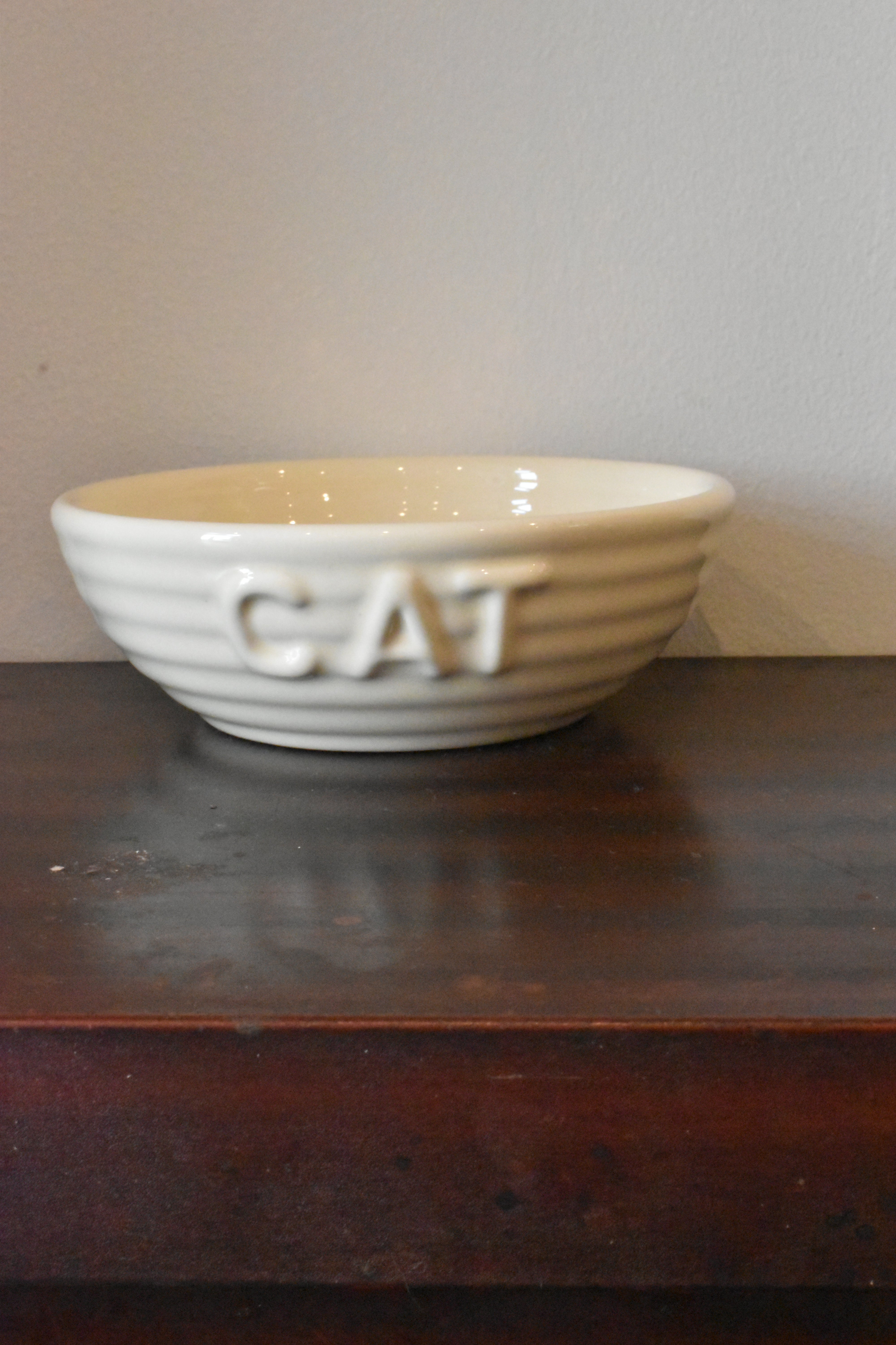 Bauer Pottery Monterey Cat Dish【サラダボゥル】