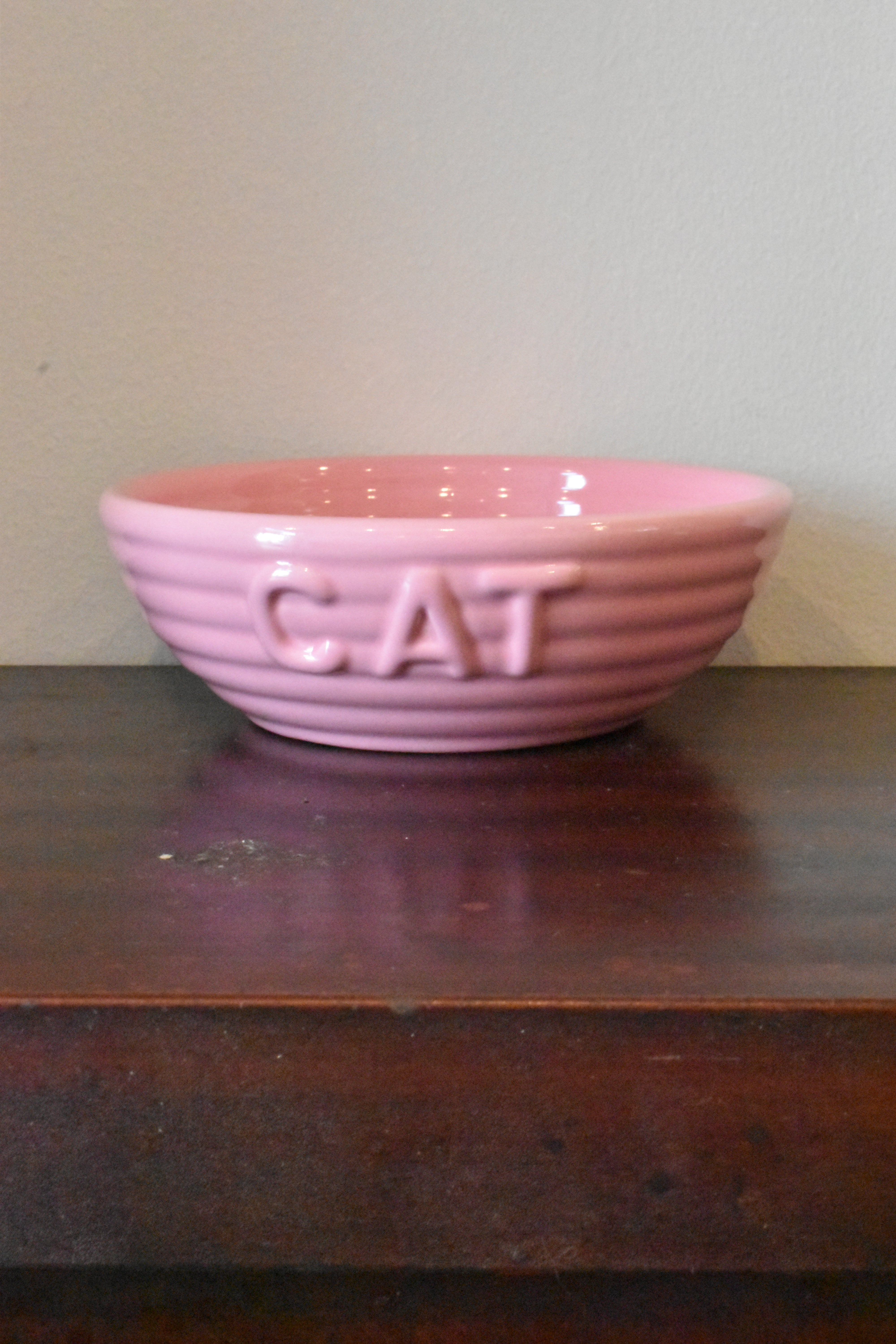 Bauer Pottery Monterey Cat Dish【サラダボゥル】