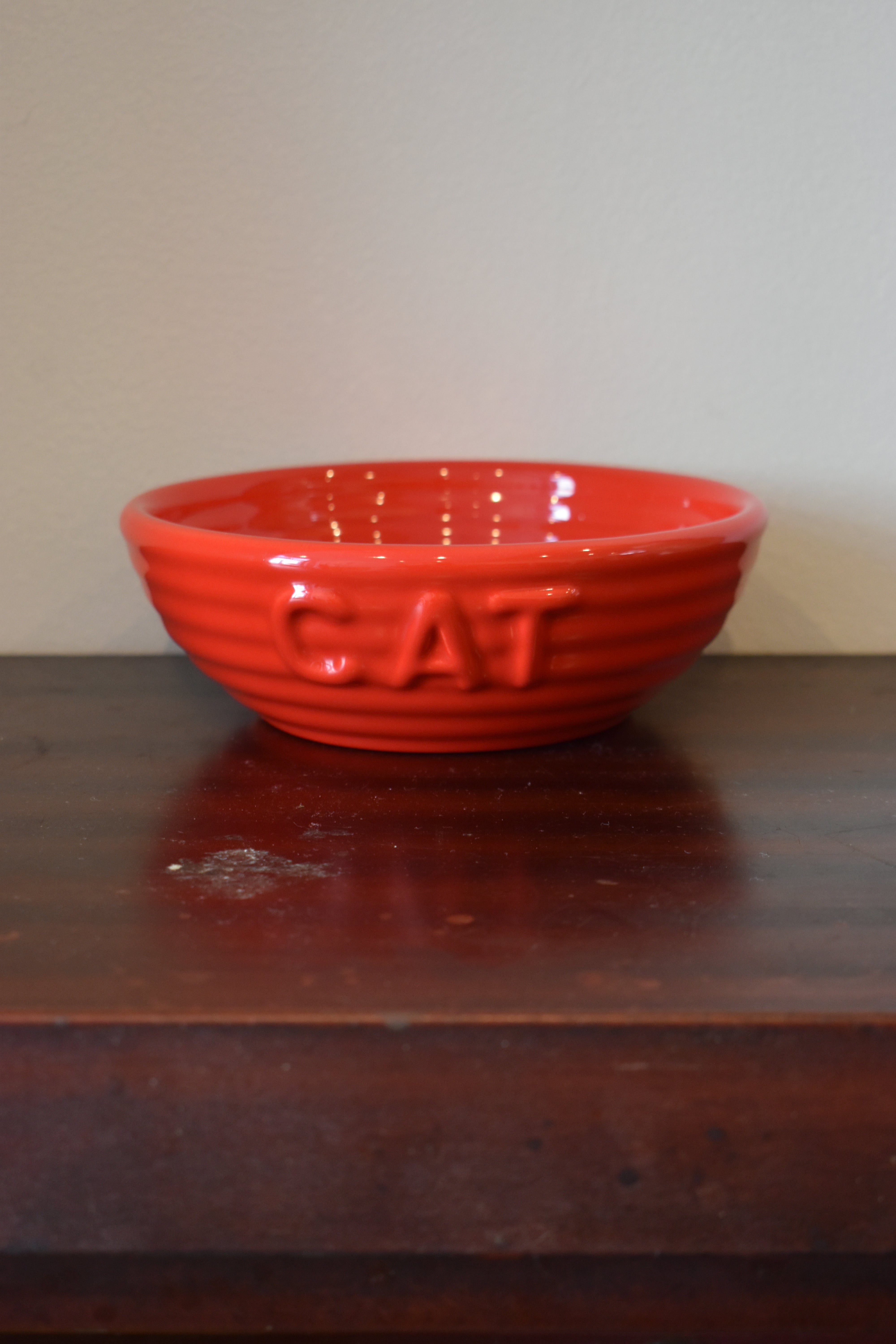 Bauer Pottery Monterey Cat Dish【サラダボゥル】