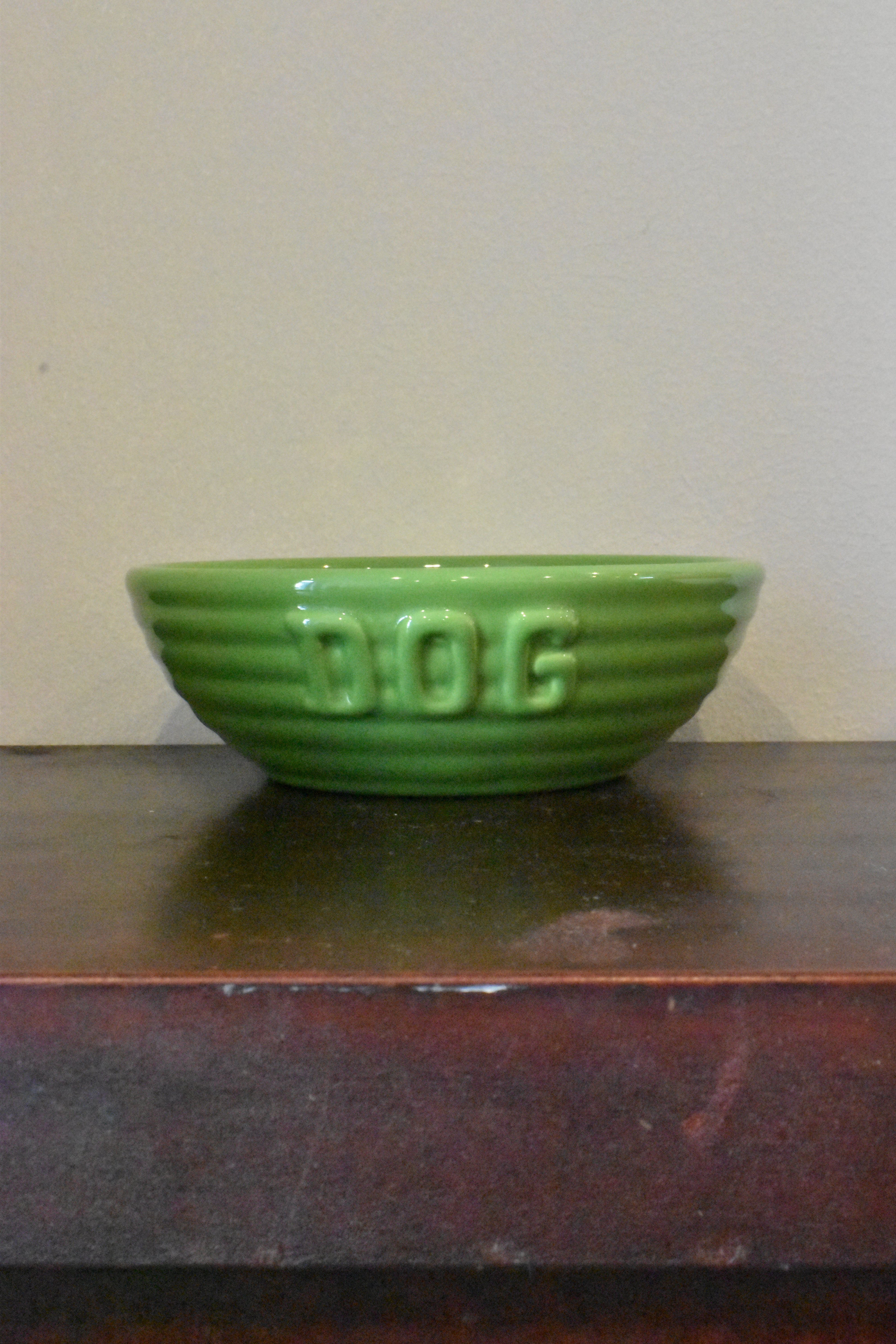 Bauer Pottery Monterey Dog Bowl【サラダボゥル】