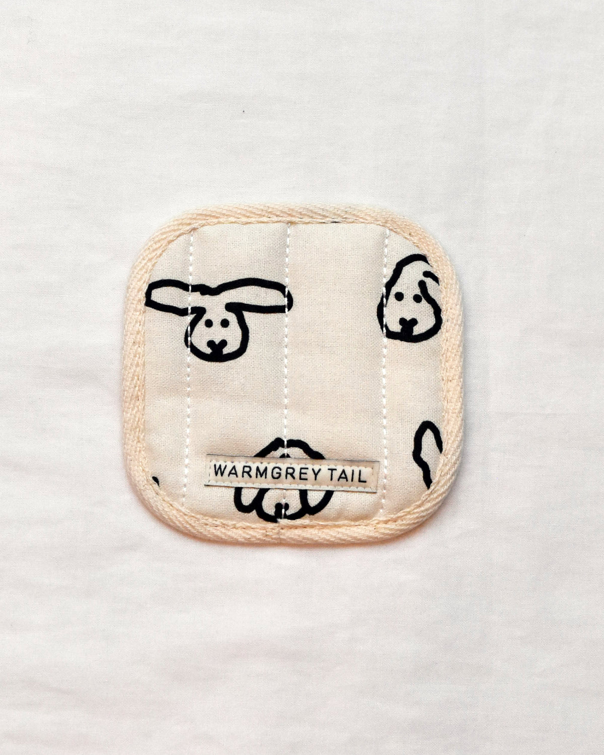 WARMGREY TAIL(ウォームグレーテール)/ BUNNY BUNNY NUVIM COASTER - IVORY【バーンストア】