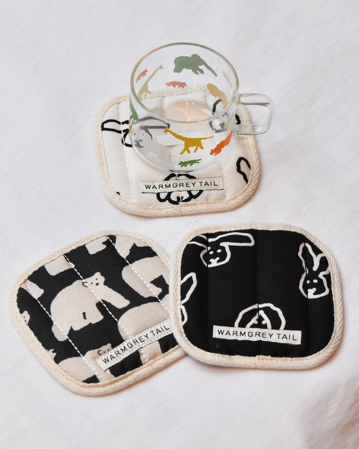 WARMGREY TAIL(ウォームグレーテール)/ BUNNY BUNNY NUVIM COASTER - IVORY【バーンストア】