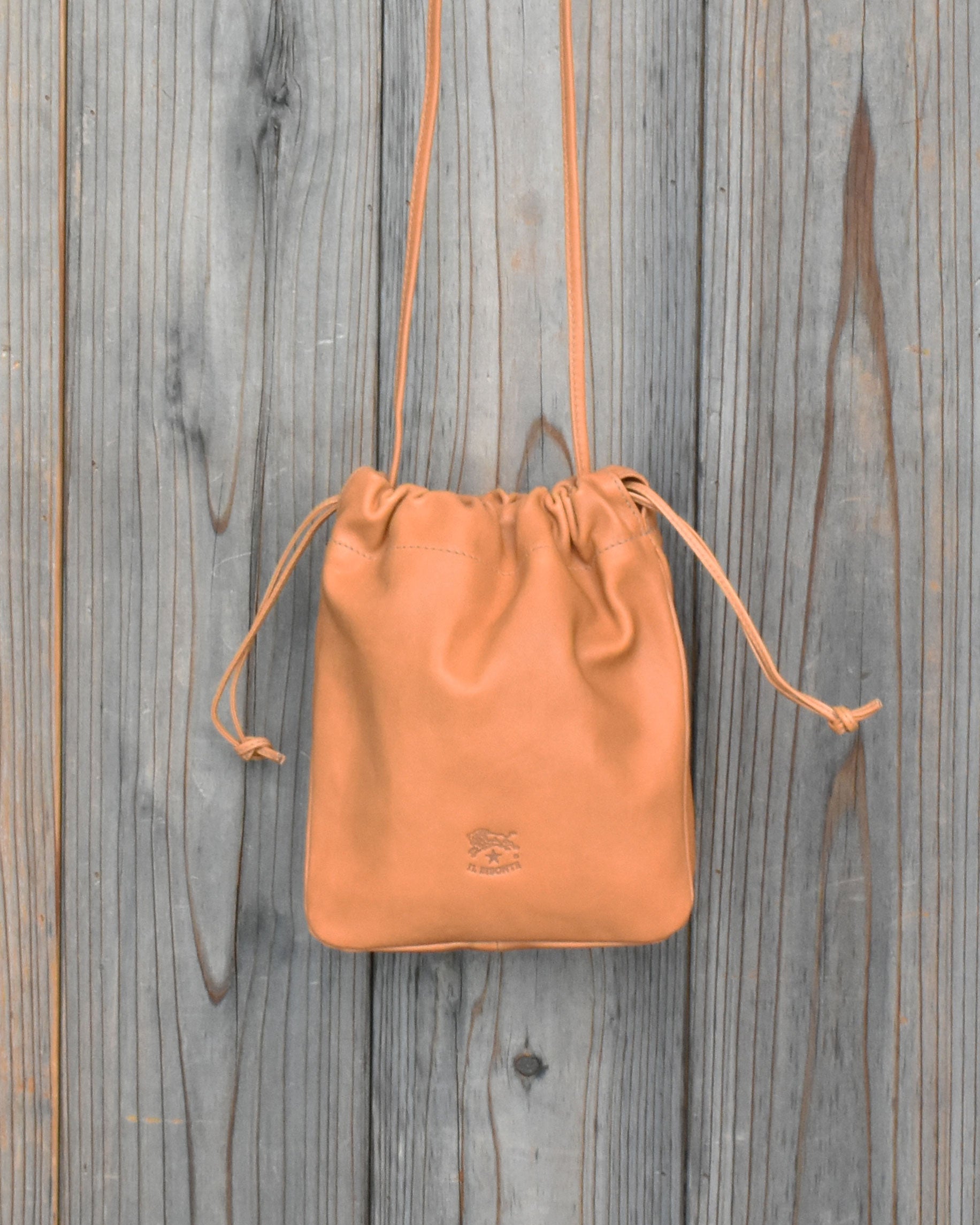 【イルビゾンテ】ヴィンテージ レザークロスボディバッグ 54252305117