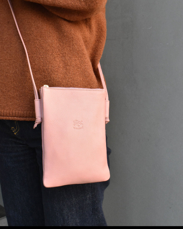 【イルビゾンテ】カラーレザー クロスボディバッグ 54262302211