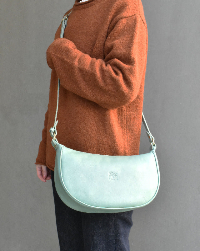 【イルビゾンテ】カラーレザー ショルダーバッグ 54262302110