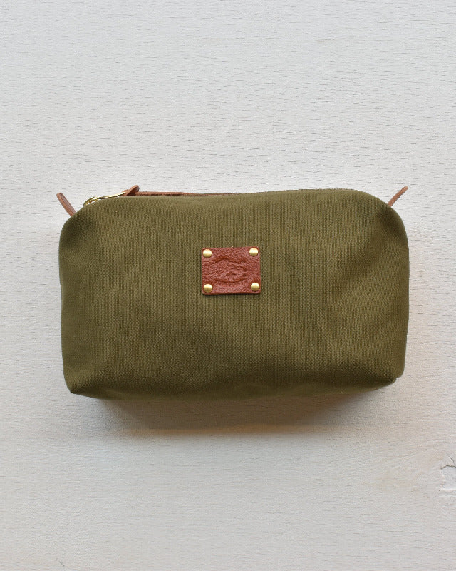 【イルビゾンテ】キャンバスポーチ(大) 5442300322 / 5442300422