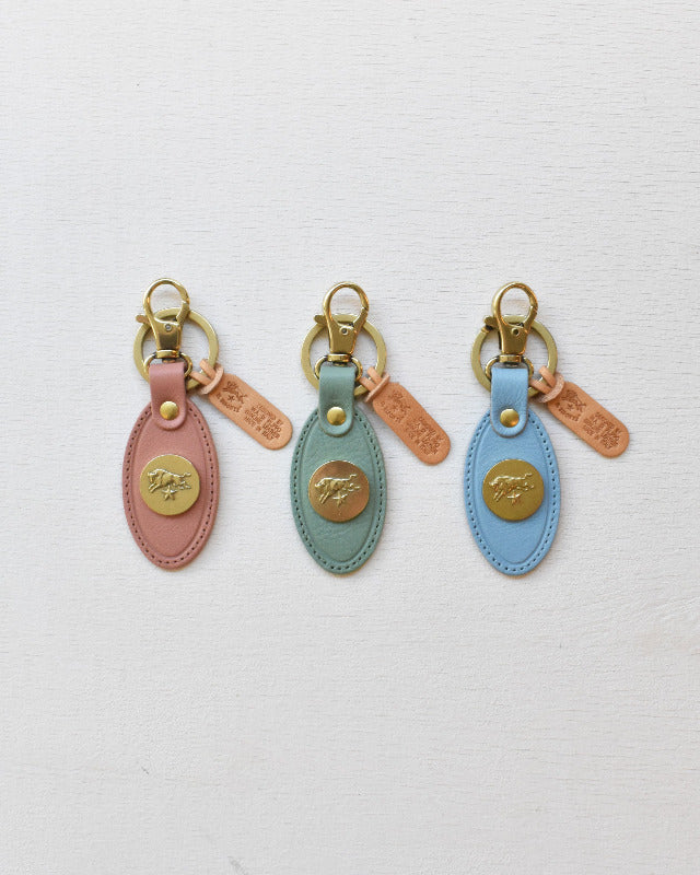 【イルビゾンテ】カラーレザー キーリング 54262305550