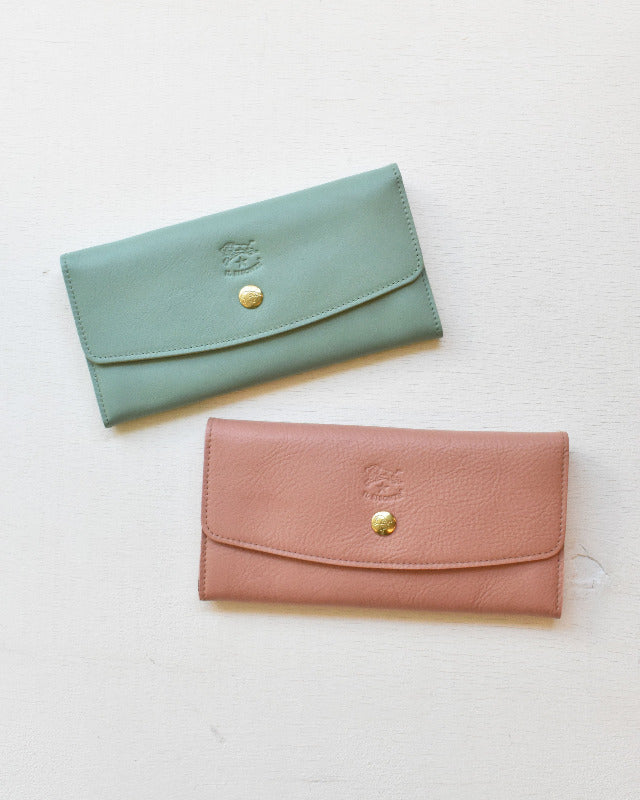 【イルビゾンテ】カラーレザー ロングウォレット 54262305240