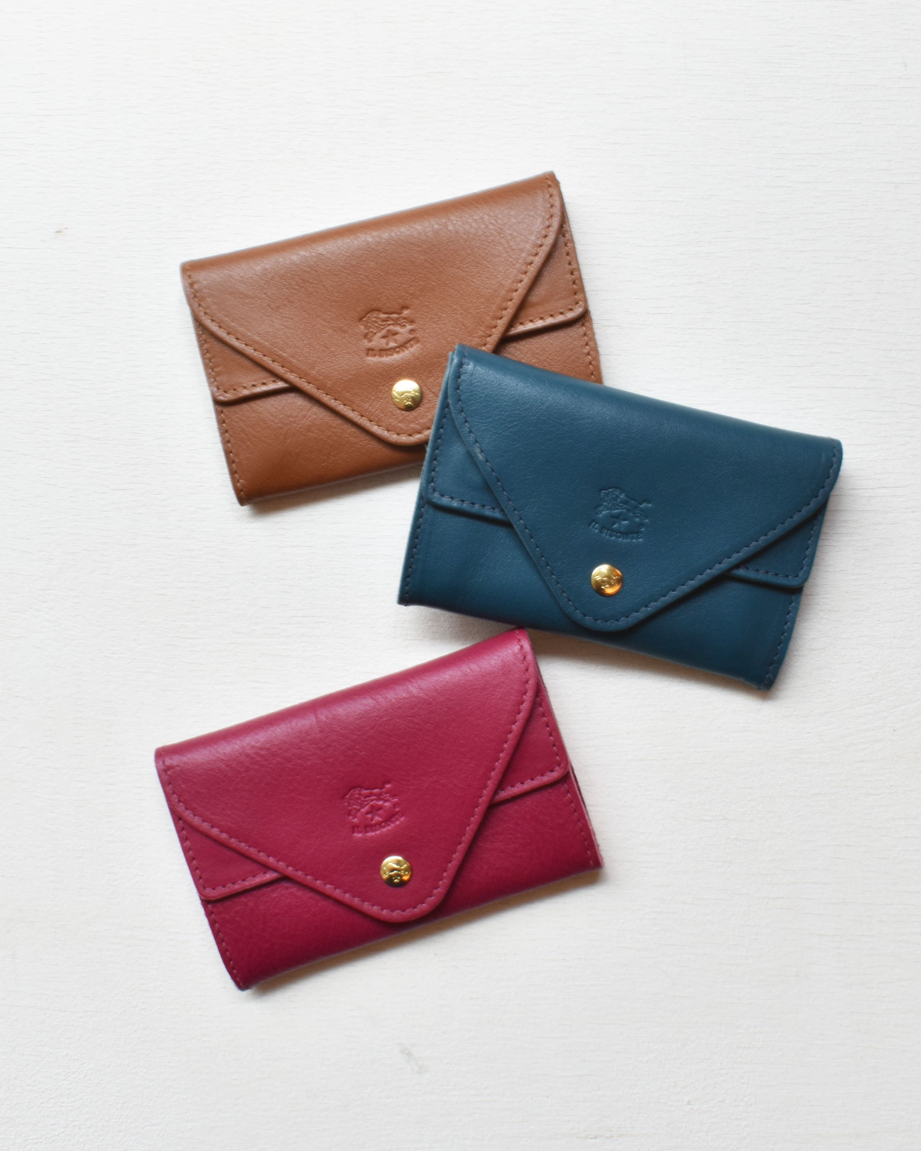 【イルビゾンテ】カラーレザー カードケース 54252309660