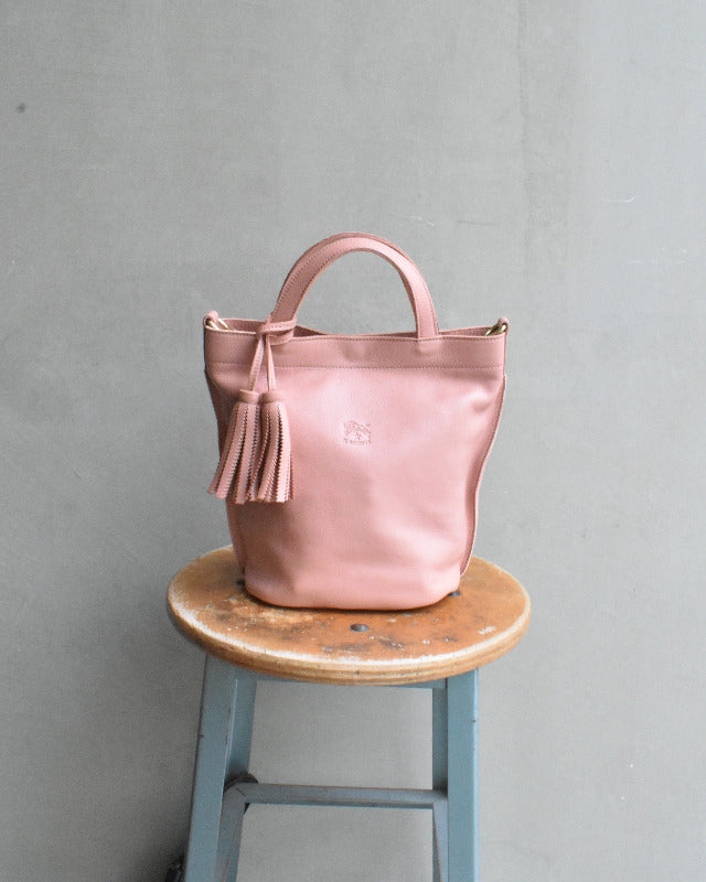 【イルビゾンテ】カラーレザー ハンドバッグ 54262302114