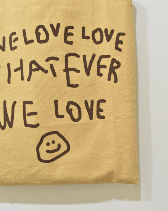 【バーンストア】ooowl / PIGMENT ECO BAG WE LOVE MUSTARD