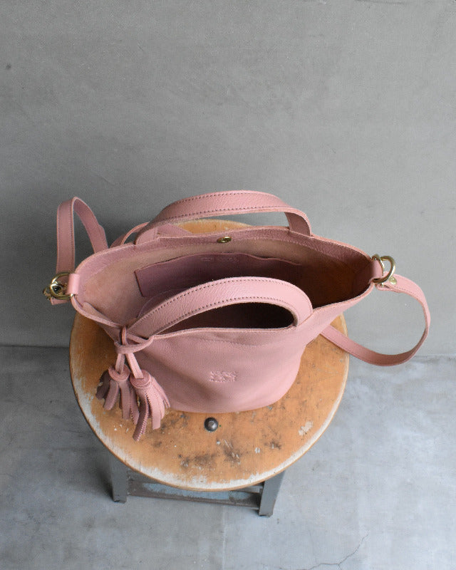 【イルビゾンテ】カラーレザー ハンドバッグ 54262302114