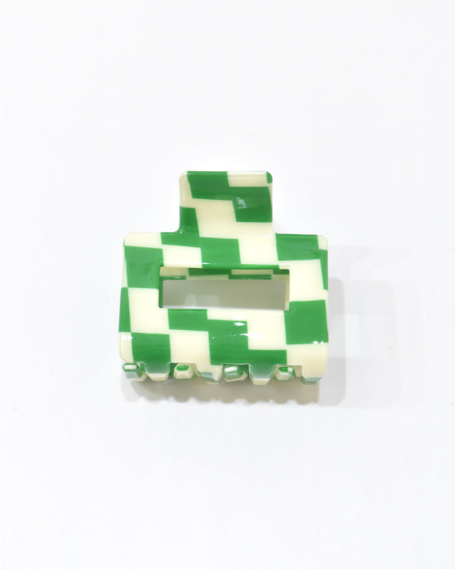 BIB MILK(ビブミルク) / DECORATE HEAD CHECKER CRAW CLIP グリーン【バーンストア】