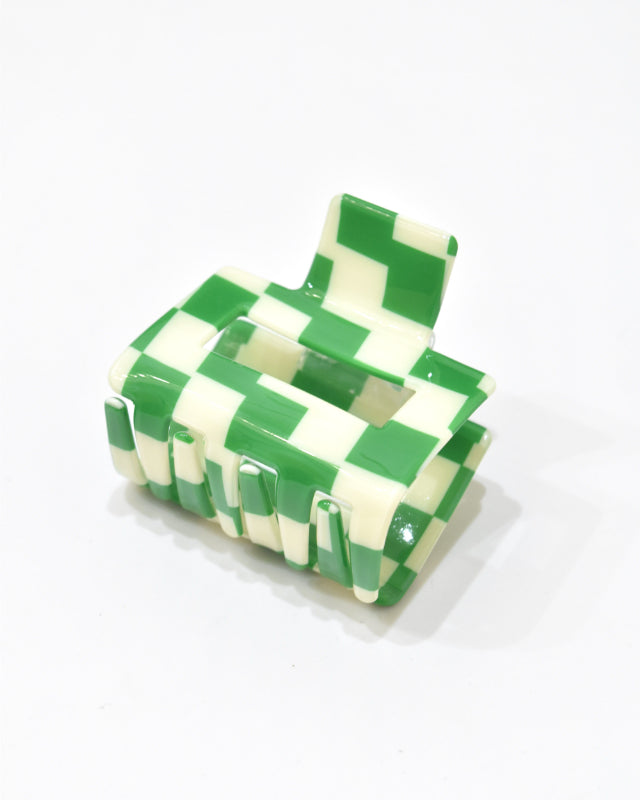 BIB MILK(ビブミルク) / DECORATE HEAD CHECKER CRAW CLIP グリーン【バーンストア】