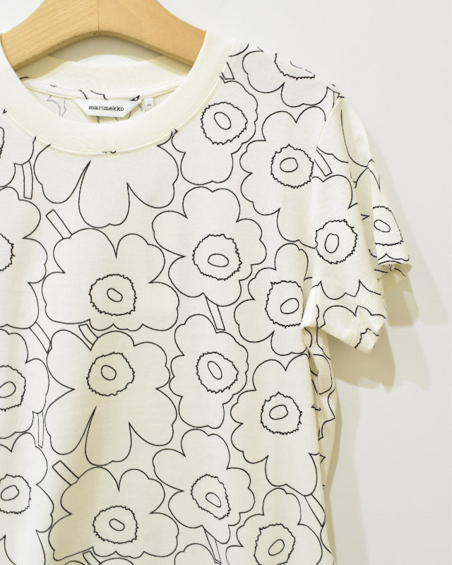 【マリメッコ】Heleys Piirto Unikko Tシャツ 52259194663