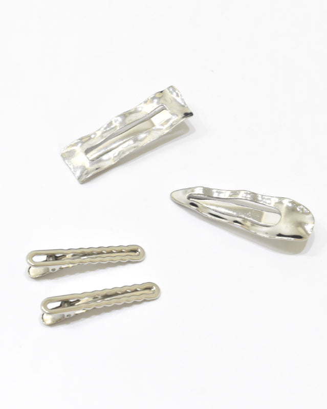 BIB MILK(ビブミルク) / DECORATE HEAD CLASH SQUARE シルバー CLIP 【バーンストア】