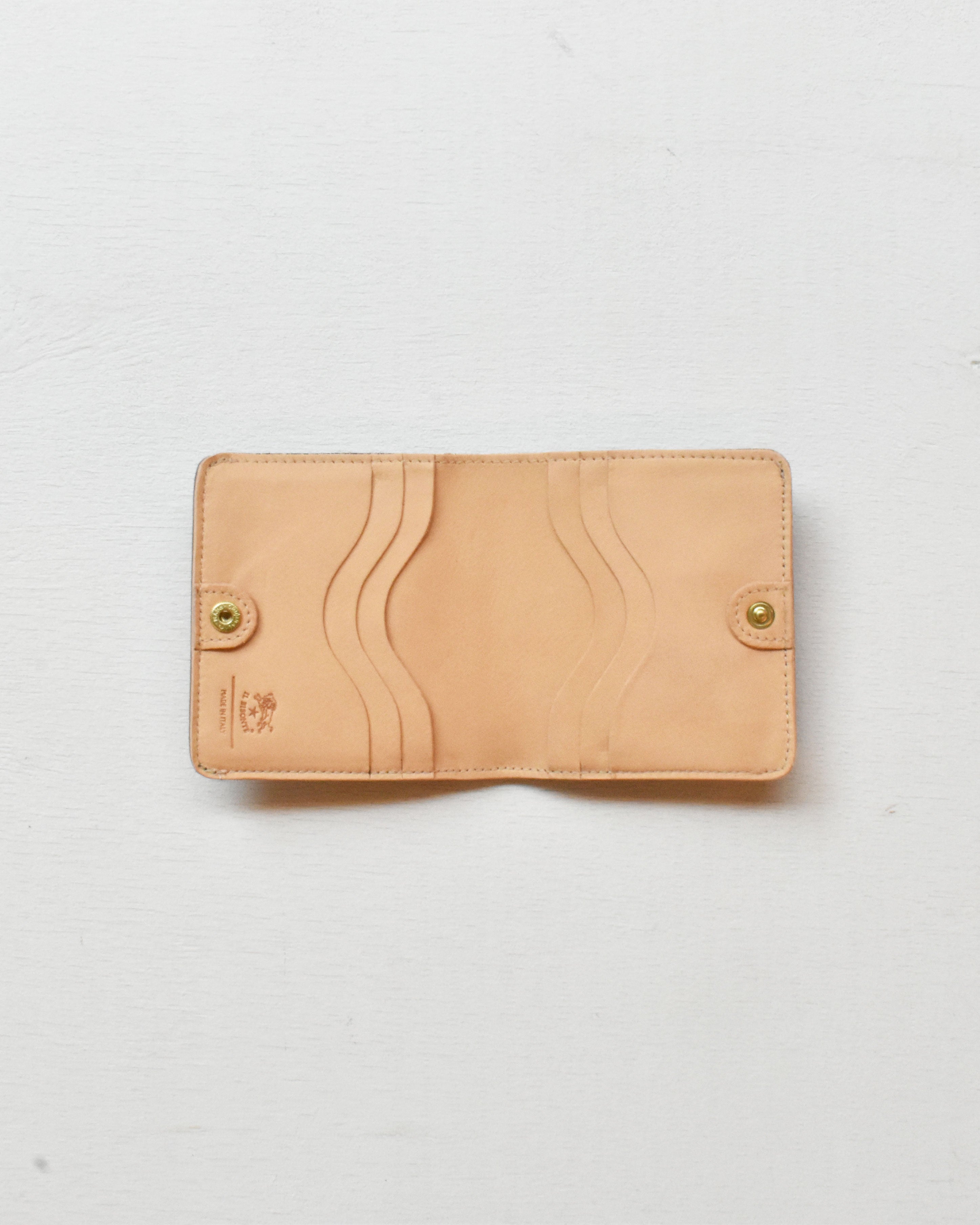 【イルビゾンテ】ヴィンテージ コンビネーションレザー ウォレット 54262307641