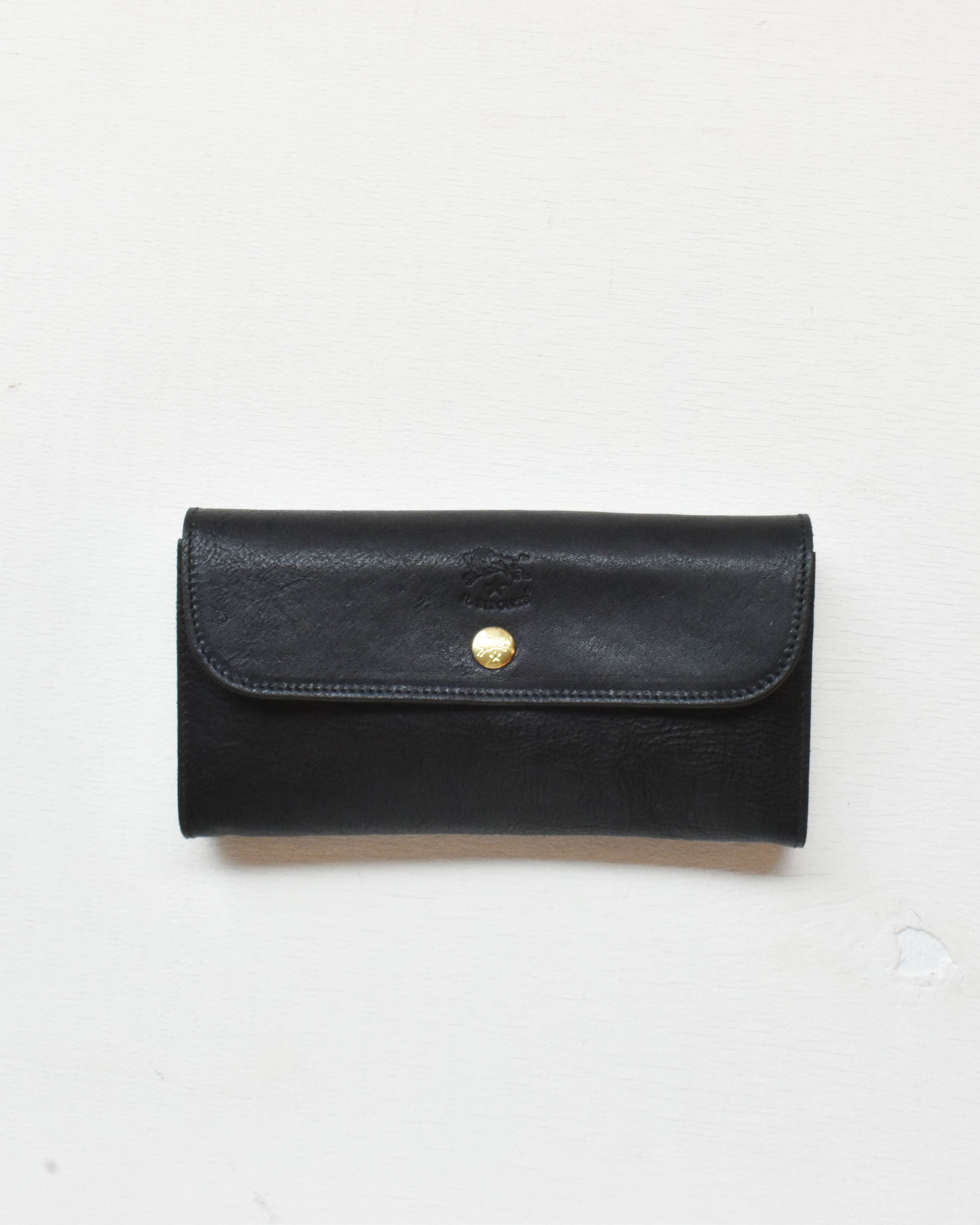 【イルビゾンテ】ヴィンテージ コンビネーションレザー ロングウォレット 54262305340