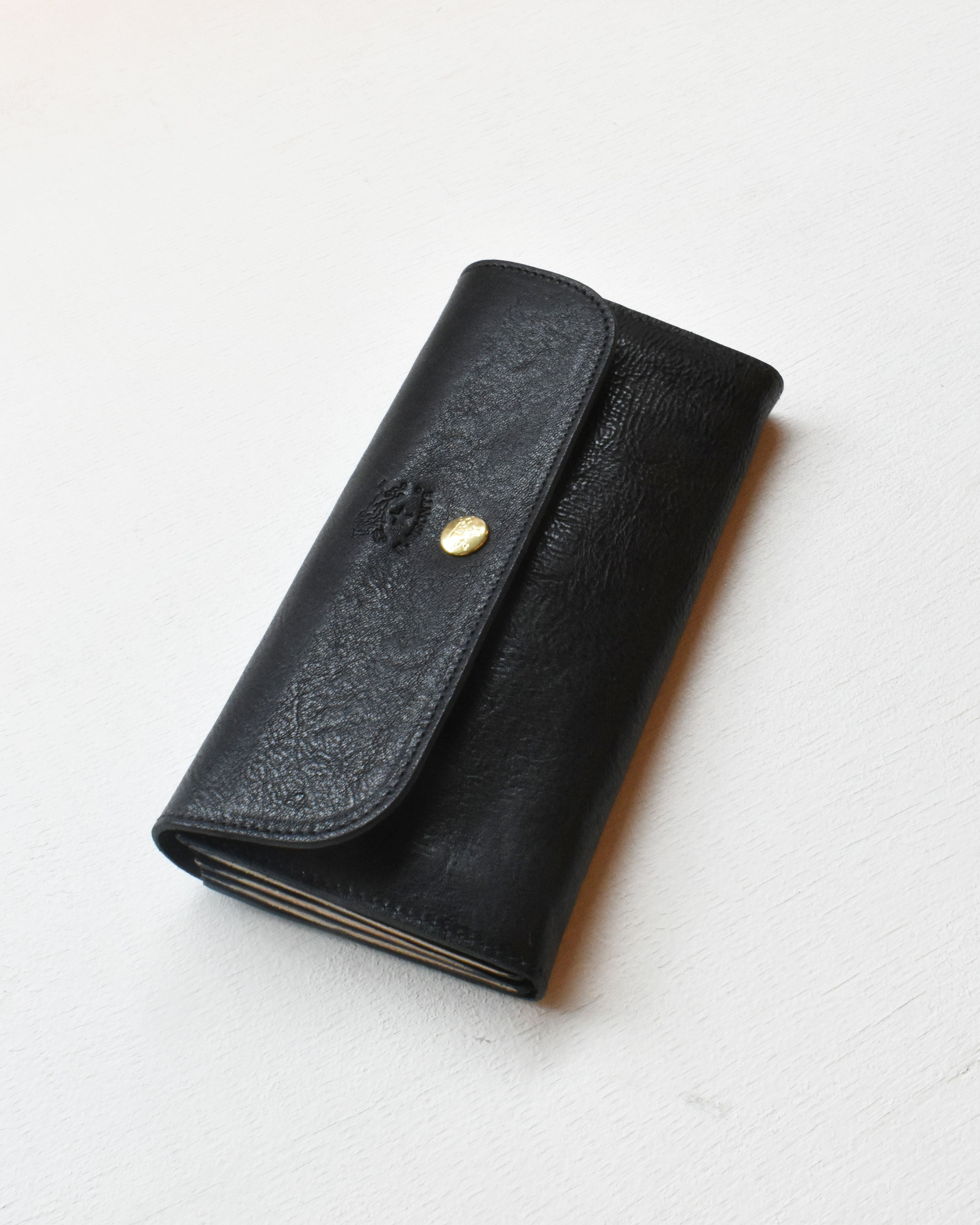 【イルビゾンテ】ヴィンテージ コンビネーションレザー ロングウォレット 54262305340