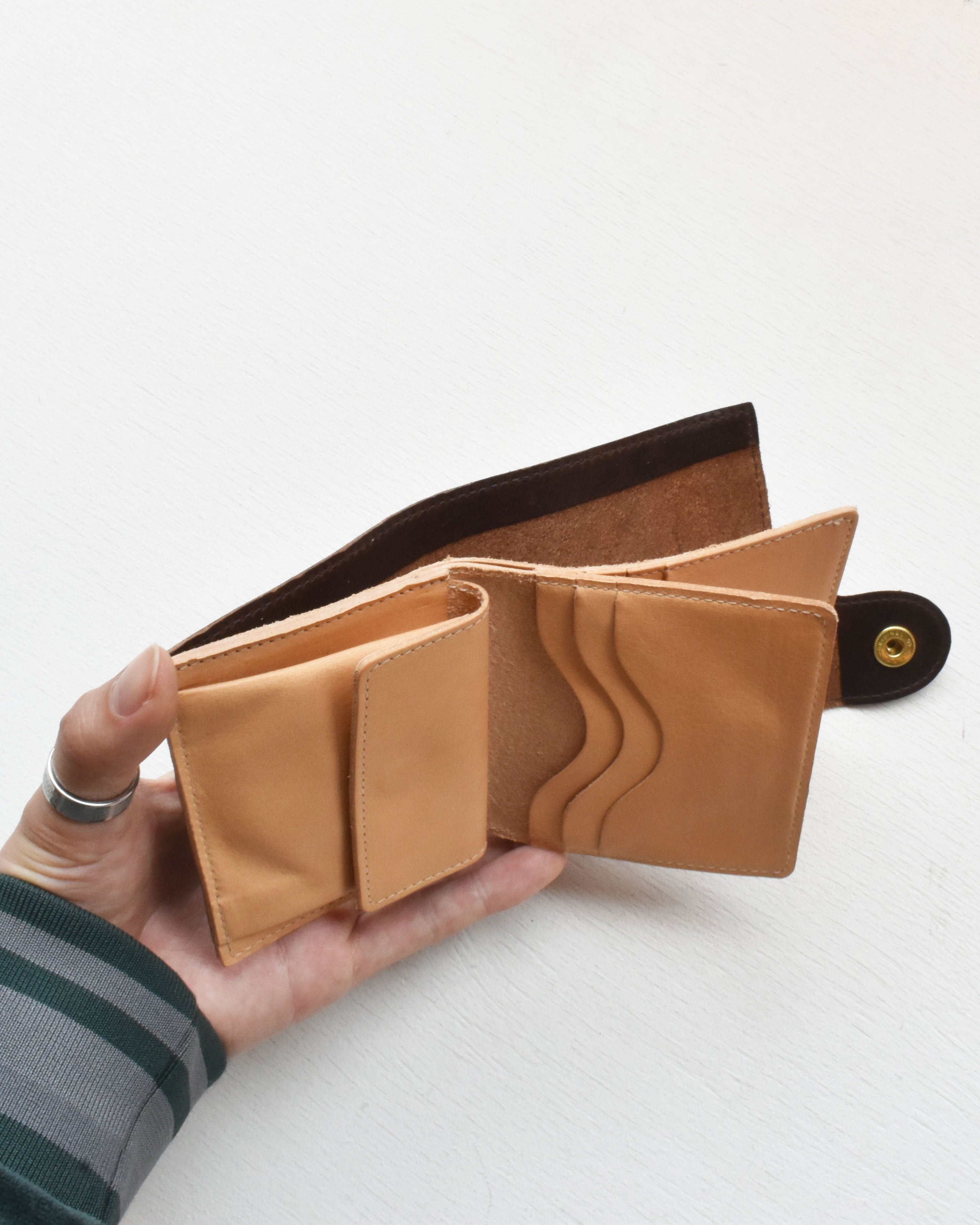 【イルビゾンテ】ヴィンテージ コンビネーションレザー ウォレット 54262307741