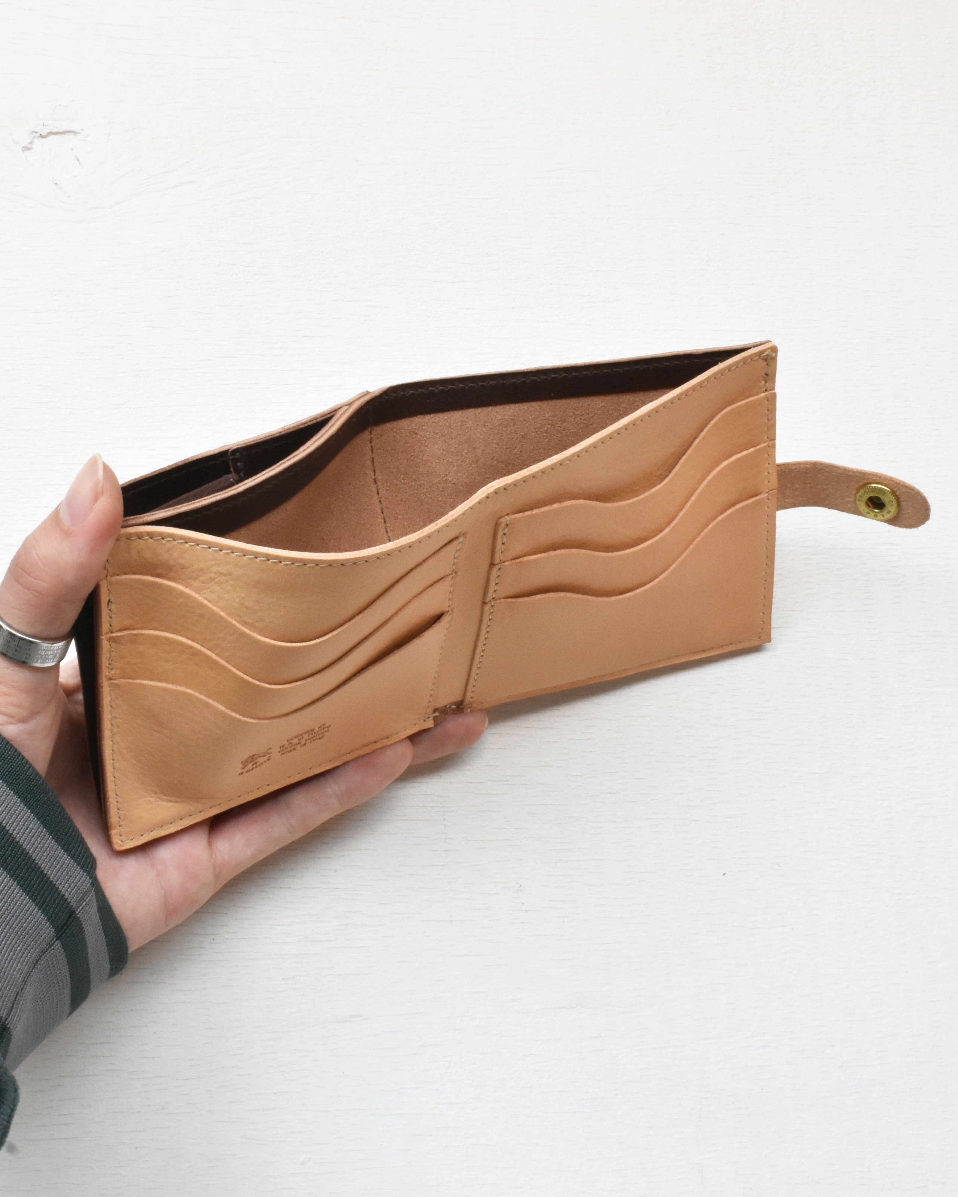 【イルビゾンテ】ヴィンテージ コンビネーションレザー ウォレット 54262307241