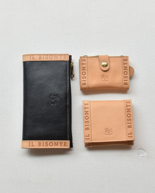 【イルビゾンテ】ロゴ テープ コレクション ロングウォレット 54252309740