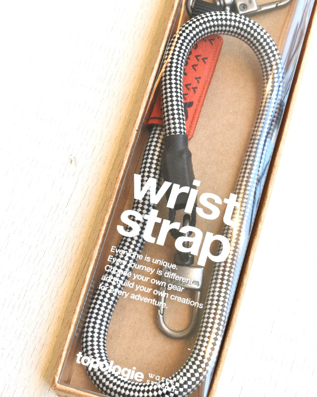 topologie / 8mm Wrist Strap 【ストラップ単体】(Monochrome Lattice)