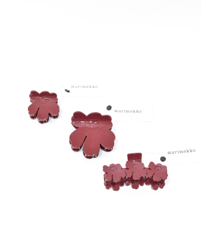 【マリメッコ】Mini Unikko Hair Clip ヘアークリップ 52259694224