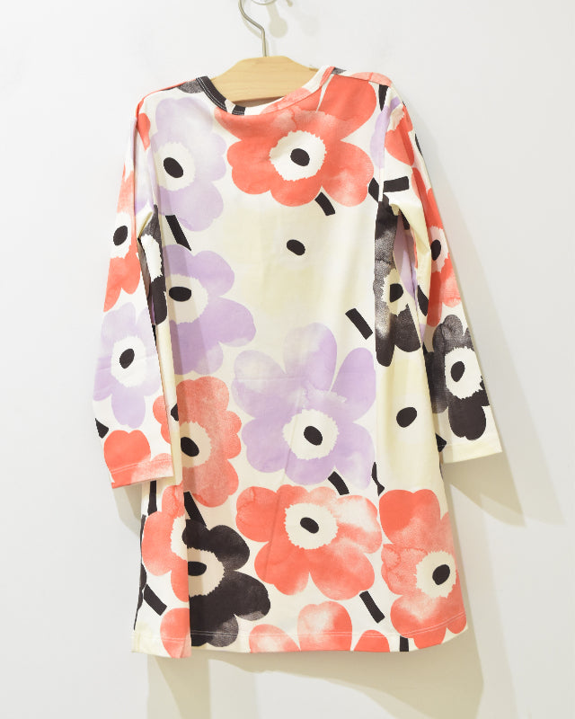 【マリメッコ】Retkeily Unikko II 長袖ワンピース 52254394501/52254394502