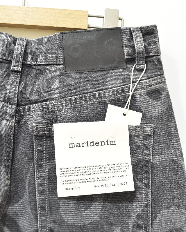 【マリメッコ】Maridenim Barrel Unikko ジーンズ 52259194461