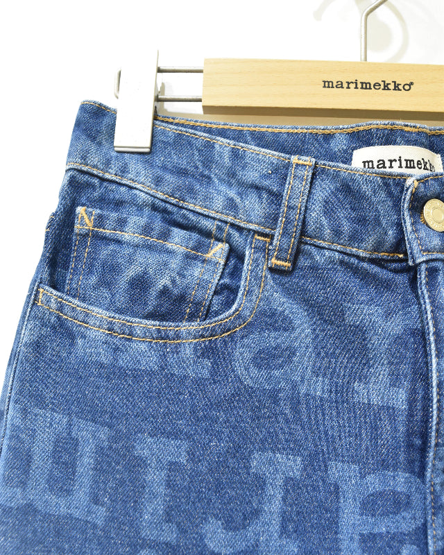 【マリメッコ】Maridenim Loose Logo パンツ 52259194469