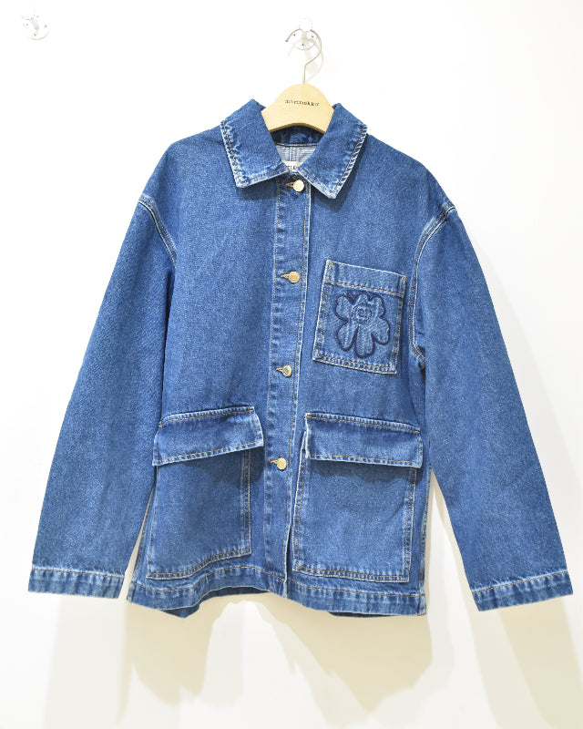 【マリメッコ】Maridenim Poweri Unikko ジャケット 52259194470
