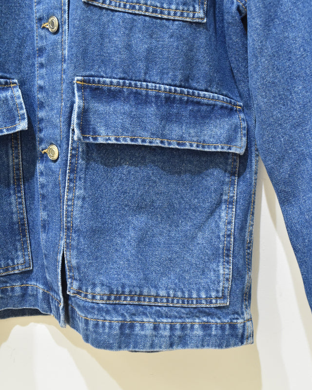 【マリメッコ】Maridenim Poweri Unikko ジャケット 52259194470