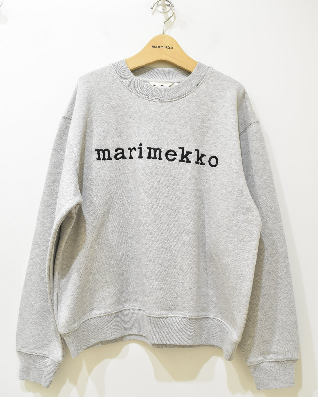 【マリメッコ】Kioski Leiot Logo スウェットシャツ 52254194561