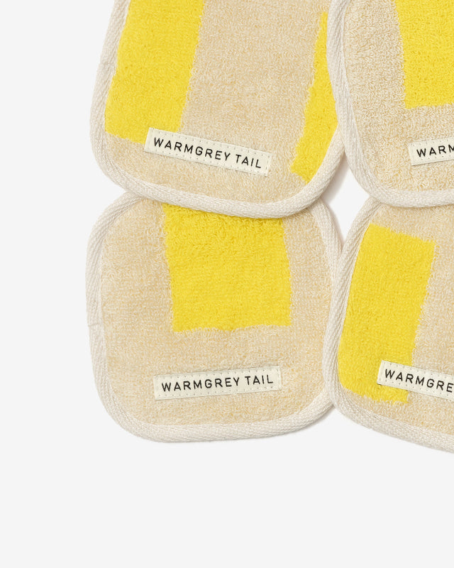 【バーンストア】WARMGREY TAIL / BUILDING TOWEL COASTER - 7AM コースター