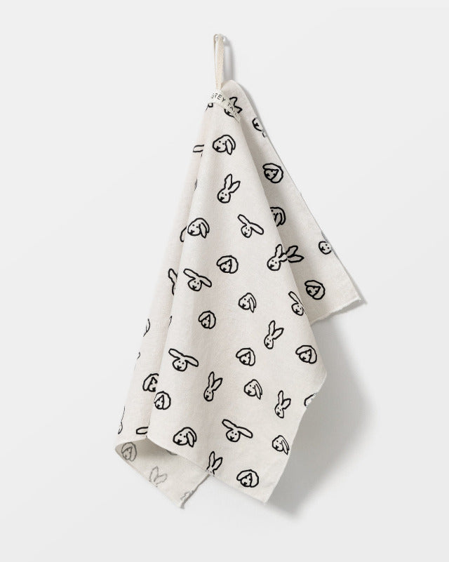 WARMGREY TAIL(ウォームグレーテール)/ BUNNY BUNNY KITCHEN CLOTH 2【バーンストア】