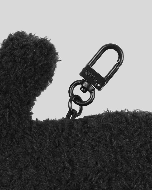 kitty bunny pony(キティーバニーポニー) / Happy Bunny Black Plush Key Ring Ⅱ【バーンストア】