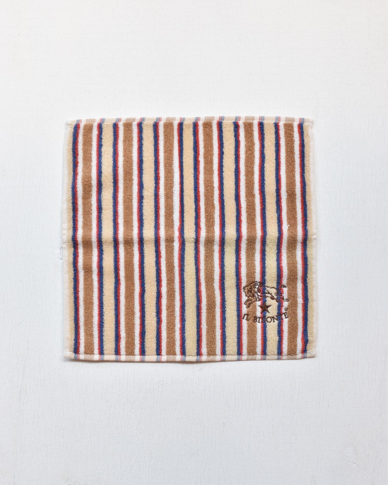 【イルビゾンテ】ストライプタオルハンカチ 5422310099