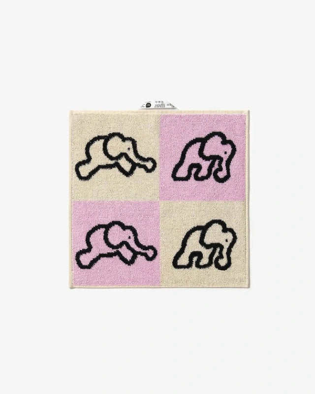 WARMGREY TAIL(ウォームグレーテール)/ JUMPING ELEPHANT HAND TOWEL 【バーンストア】