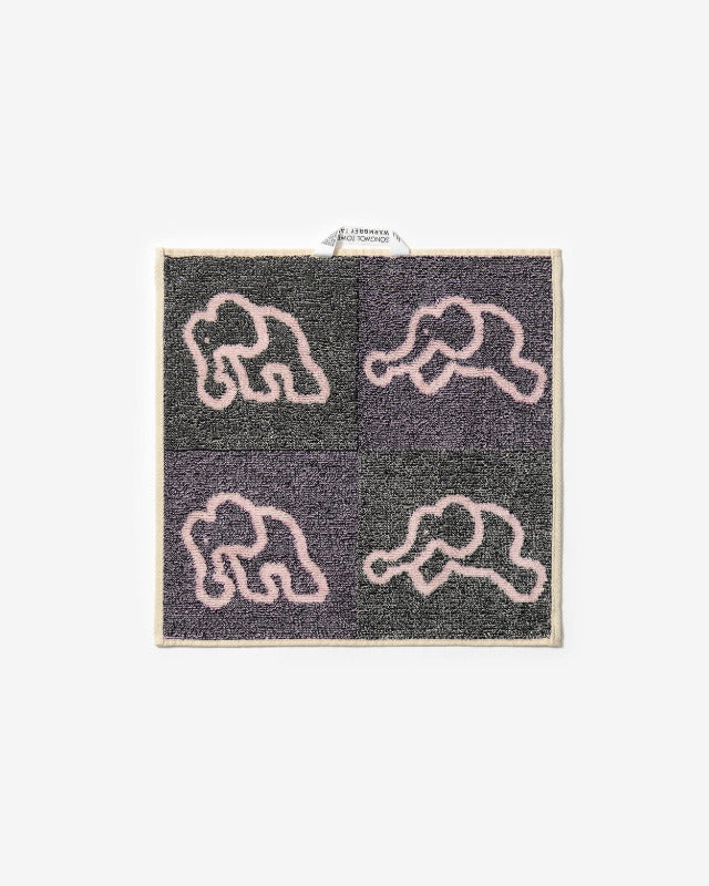 WARMGREY TAIL(ウォームグレーテール)/ JUMPING ELEPHANT HAND TOWEL 【バーンストア】
