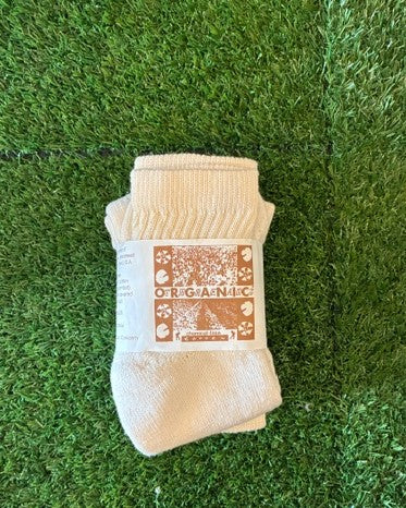 ORGANIC THREADS (オーガニックスレッズ) / 3P Short Top Crew Socks 【サラダボゥル】