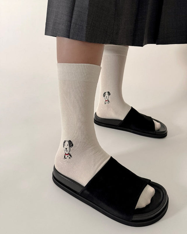 【バーンストア】Bonjour March / Selfie dog socks