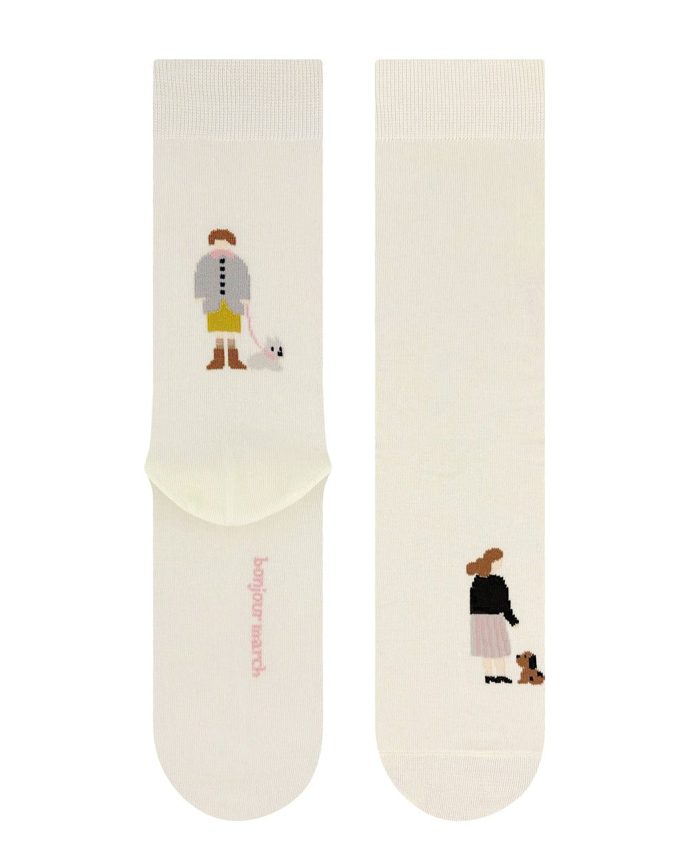 【バーンストア】Bonjour March / Me and You socks