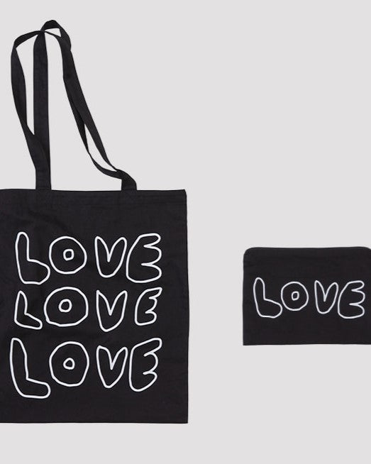 【バーンストア】ooowl / POUCH LOVE LOVE LOVE