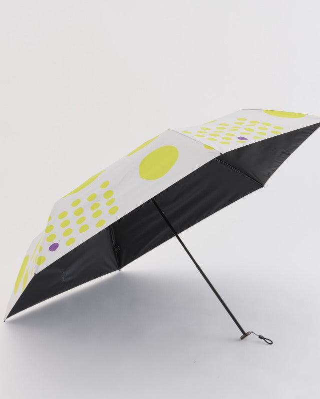 【バーンストア】 392plusm / 折り畳み傘 PU LIGHT MINI 55cm マル Q349-11 /YELLOW