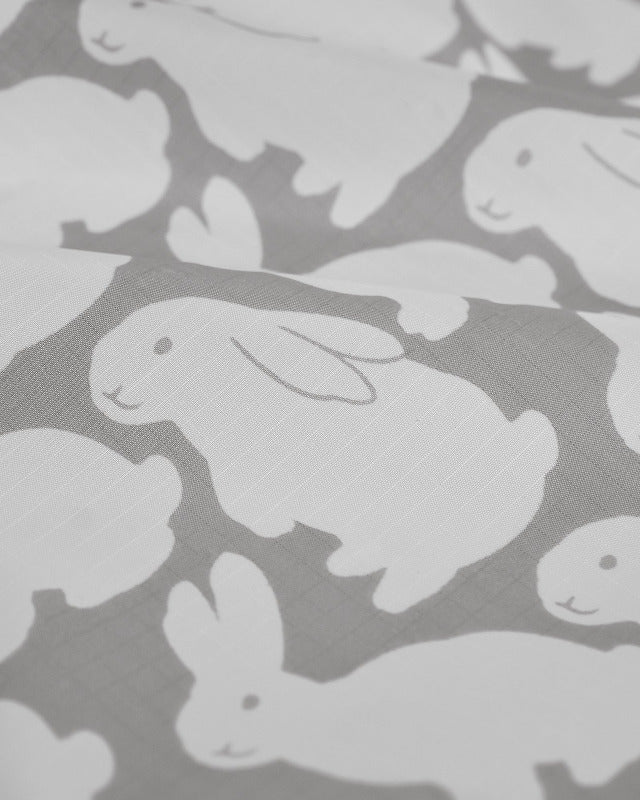 kitty bunny pony(キティーバニーポニー)/ Ripstop Little Grey Bunnies Big String Pouch【バーンストア】