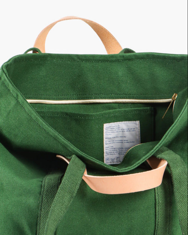 【バーンストア】IMMODEST COTTON / Small Zipper Tote