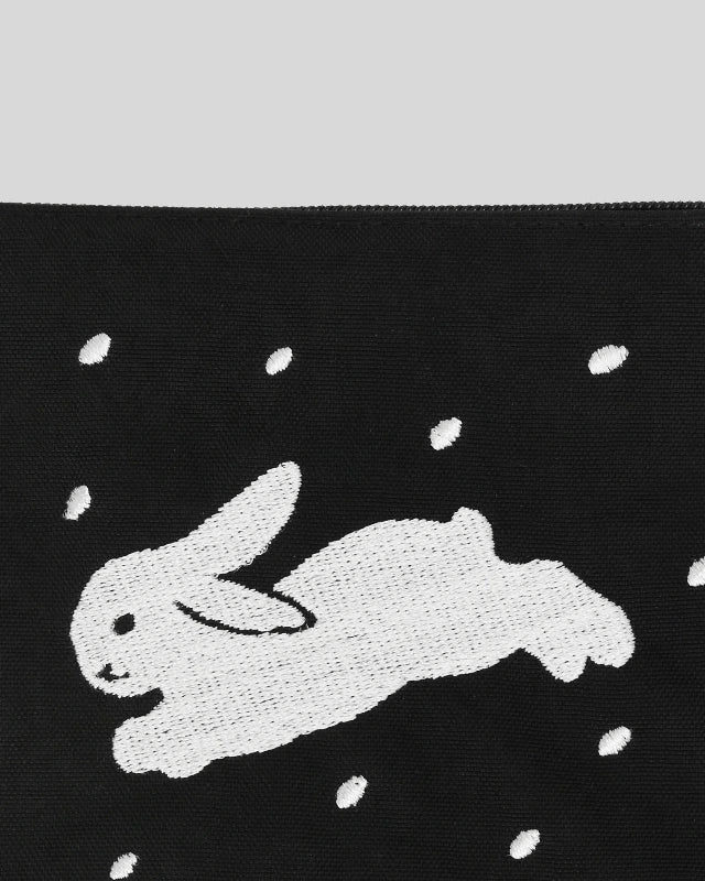 kitty bunny pony(キティーバニーポニー)/ Snow Bunnies Embroidery Pouch S【バーンストア】