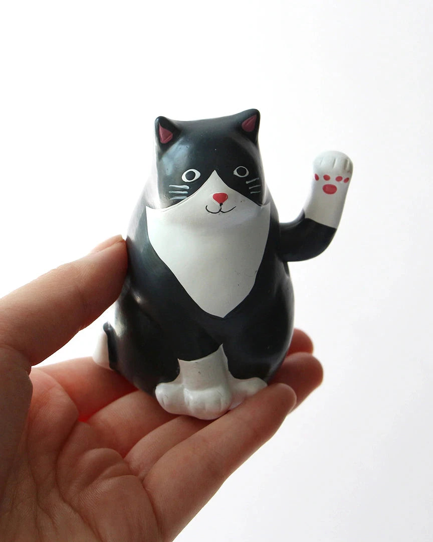 KIKKERLAND(キッカーランド)/ Solar Cat ソーラーキャット | 太陽光で動く猫のオブジェ 【サラダボゥル】